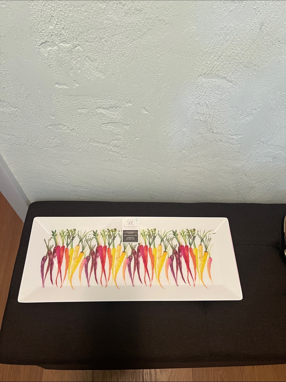 #2139**By Rachel Ashwell: The Farmhouse Colorful Carrot Serving Platter